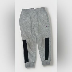 Champion Kids Gray Joggers with Black Accents